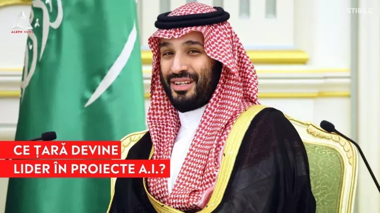 Arabia Saudita anunta ca va investi 40 miliarde de dolari in A.I.